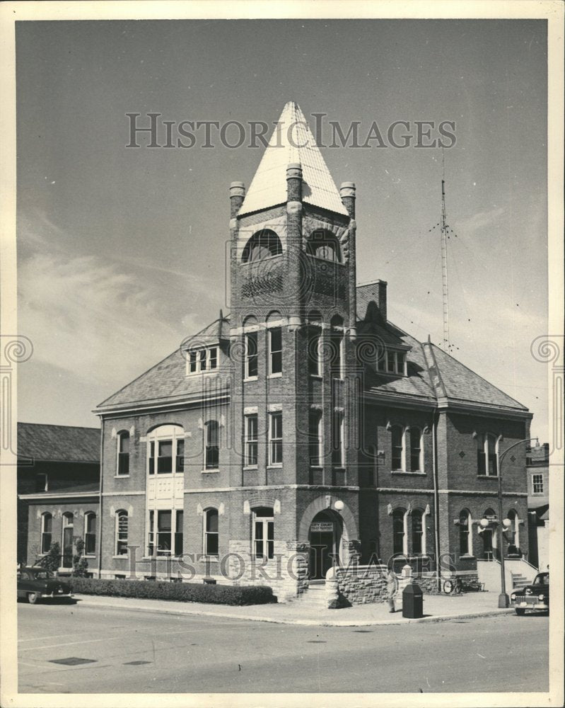 1952 Urbana Old City Hall Exterior - Historic Images