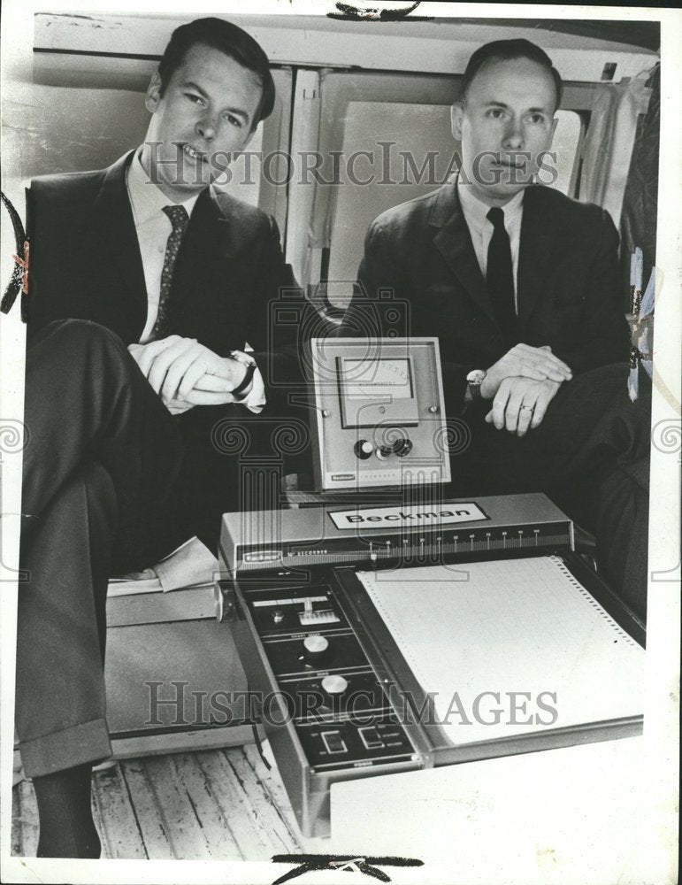 1967 Peter Jennings &amp; Dr. Stephen M. Ayers - Historic Images