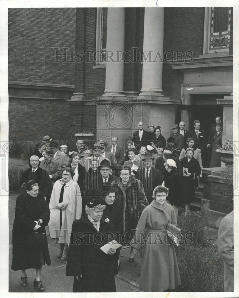 1959 Mann Church Fire Drill - Historic Images