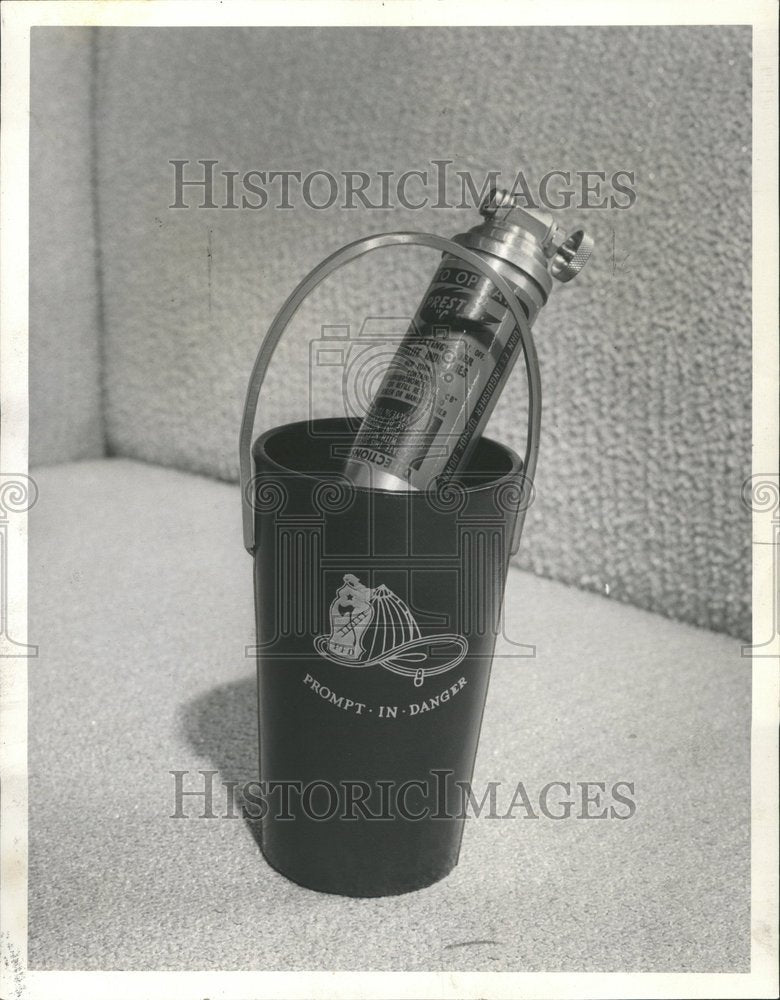 1959 Miniature Fire Extinguisher Gift - Historic Images