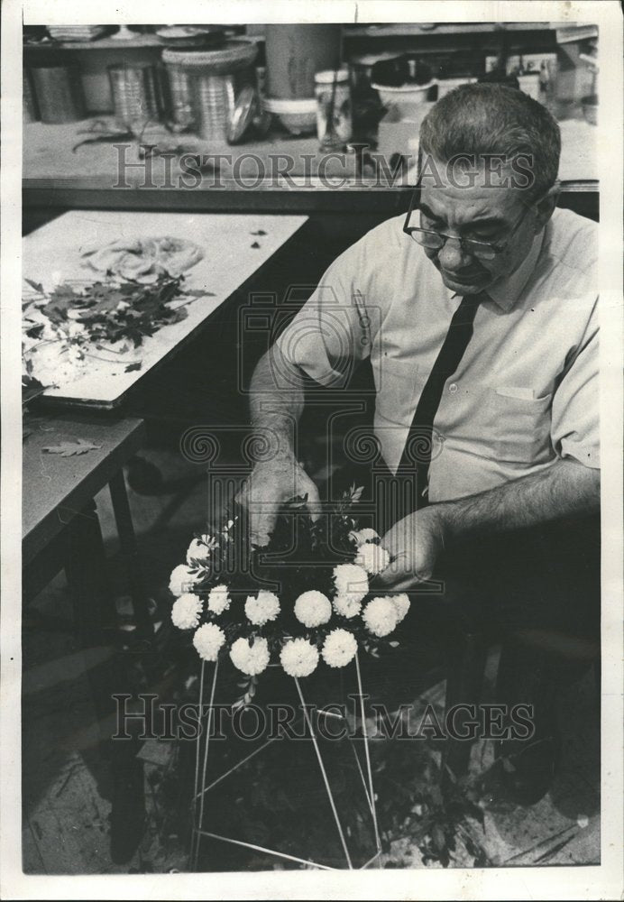 1967 S.J. Brocato Flower Shop Final Bouquet - Historic Images