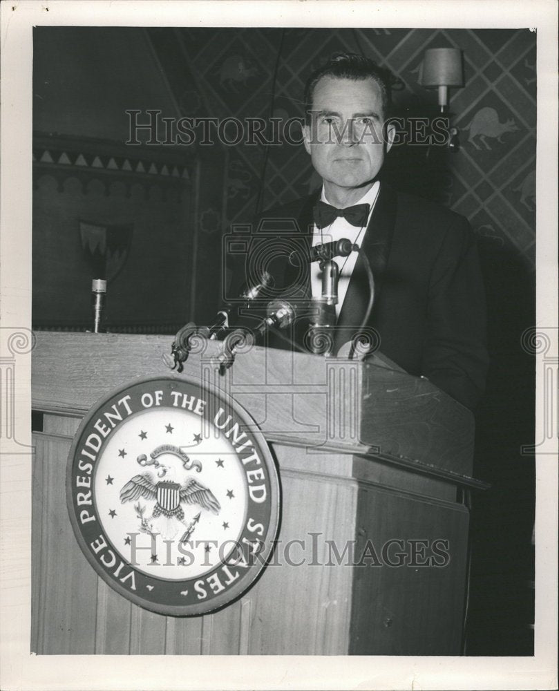 1958 Vice President Richard Nixon Chicago - Historic Images