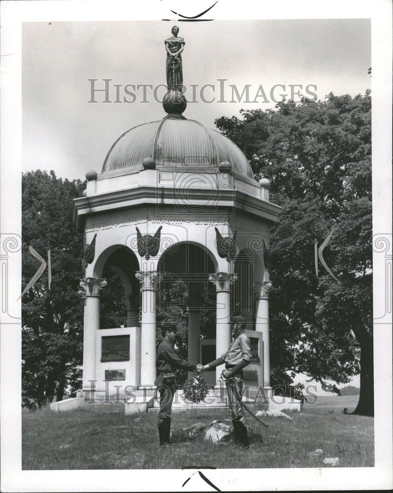 1962 Antietam National Monument Civil war - Historic Images