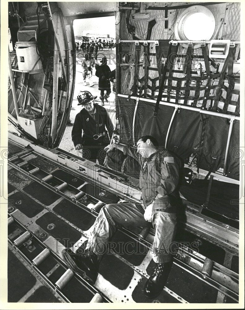 1984 Mock Diaster Drill OHare Airport Roles - Historic Images