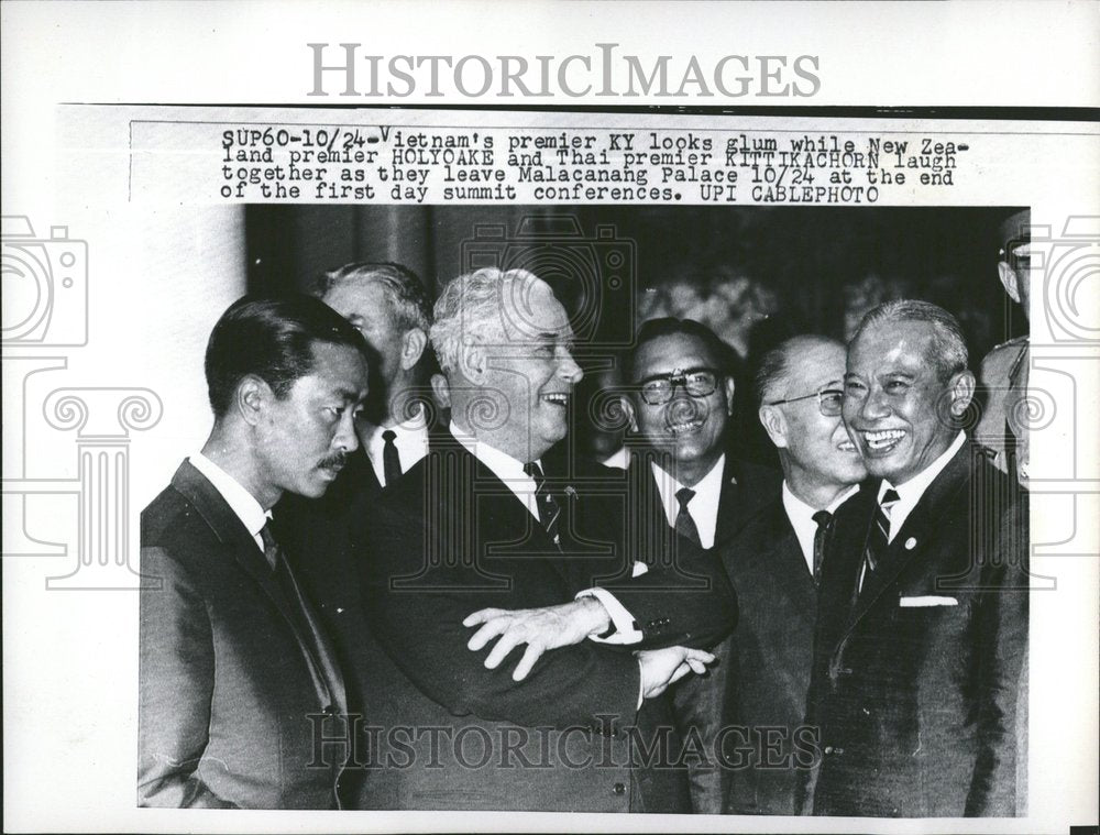 1966  Malacanang palace Vietnam&#39;s,Thai prem - Historic Images