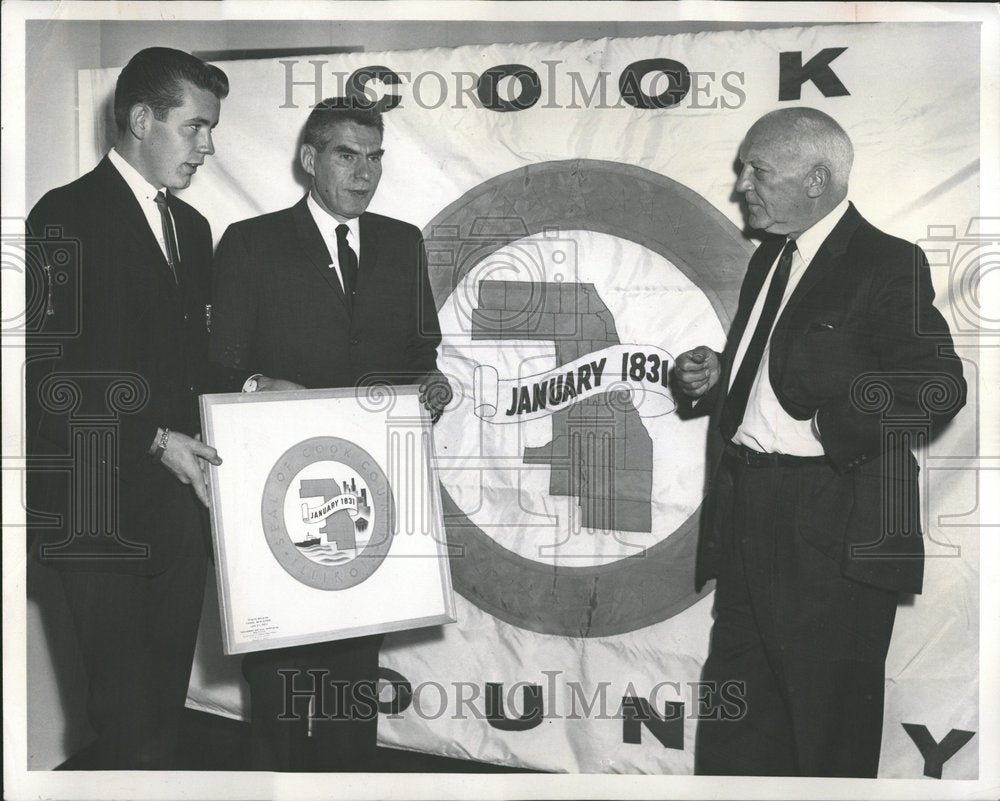 1962 New County Flag Paul M AngelFrank Wend - Historic Images