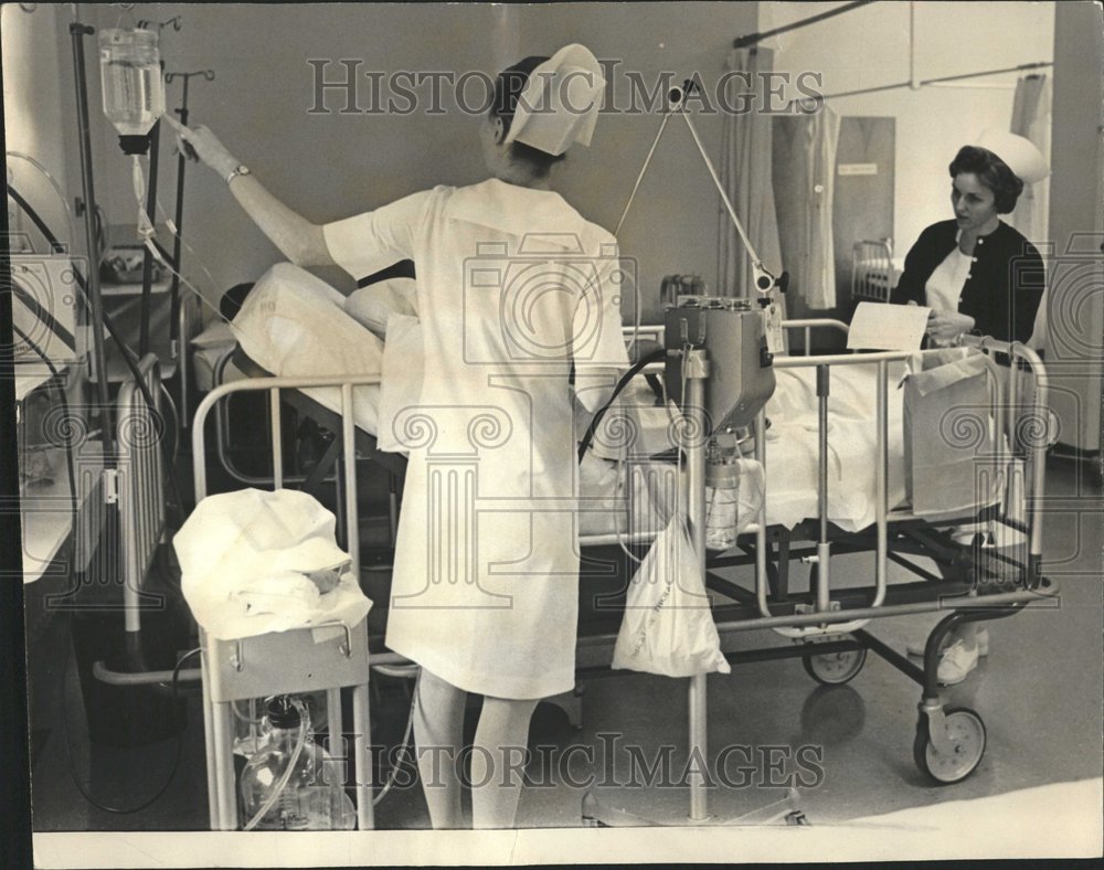 1967 County Hospital Mrs Margaret Smith - Historic Images