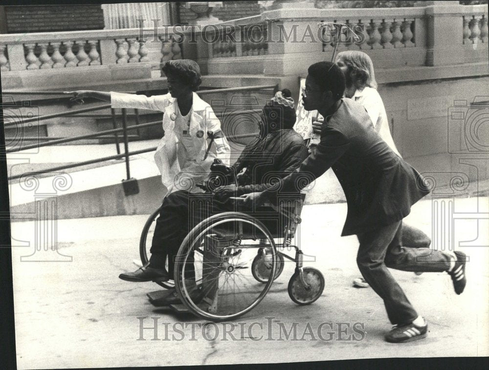 1979 Cook County Hospital Chicago Urban - Historic Images