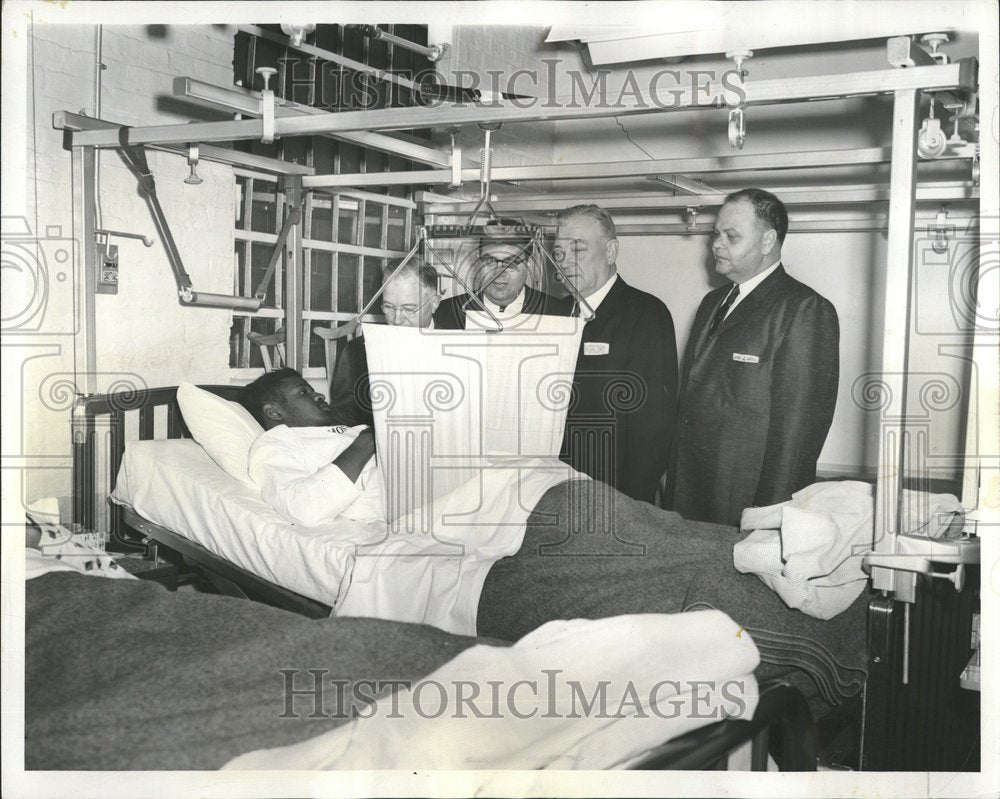 1958 Dedication Dr.Karl Meyer Joseph Sherif - Historic Images