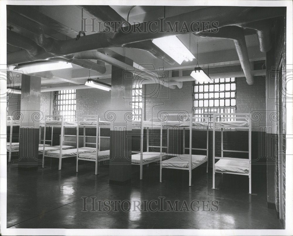 1958 View Portion Ward New Jail Hospital - Historic Images