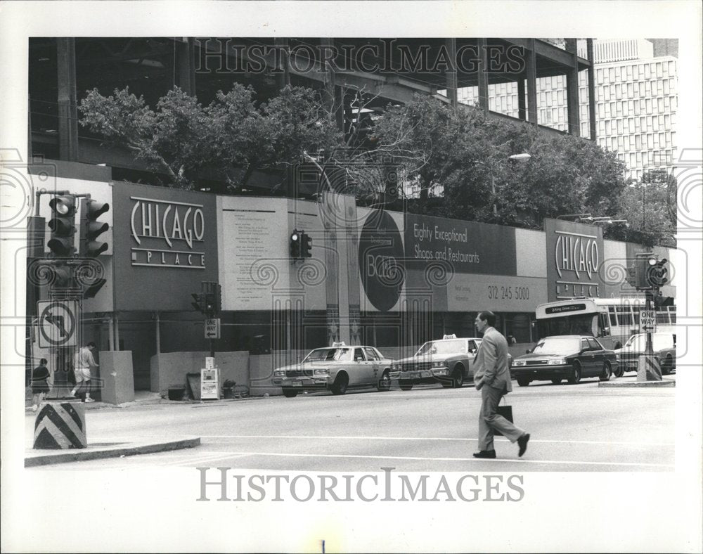 1989 Good Barricades Huron Michigan Poor - Historic Images