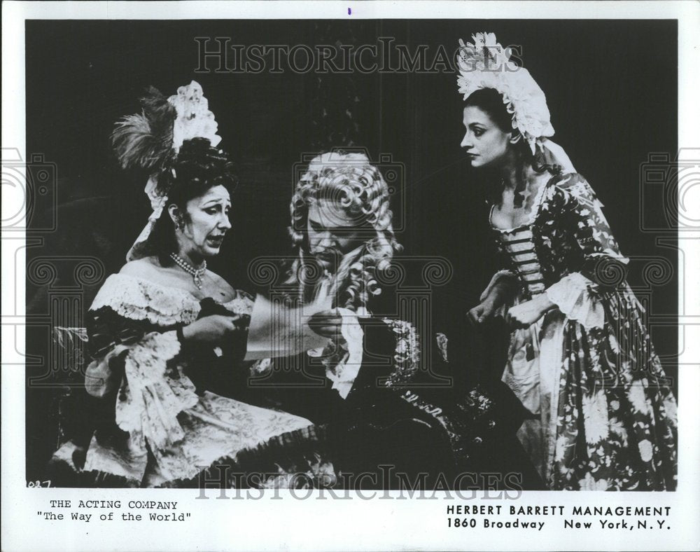 1976 Acting Company&#39;s &quot;The Way of the World - Historic Images