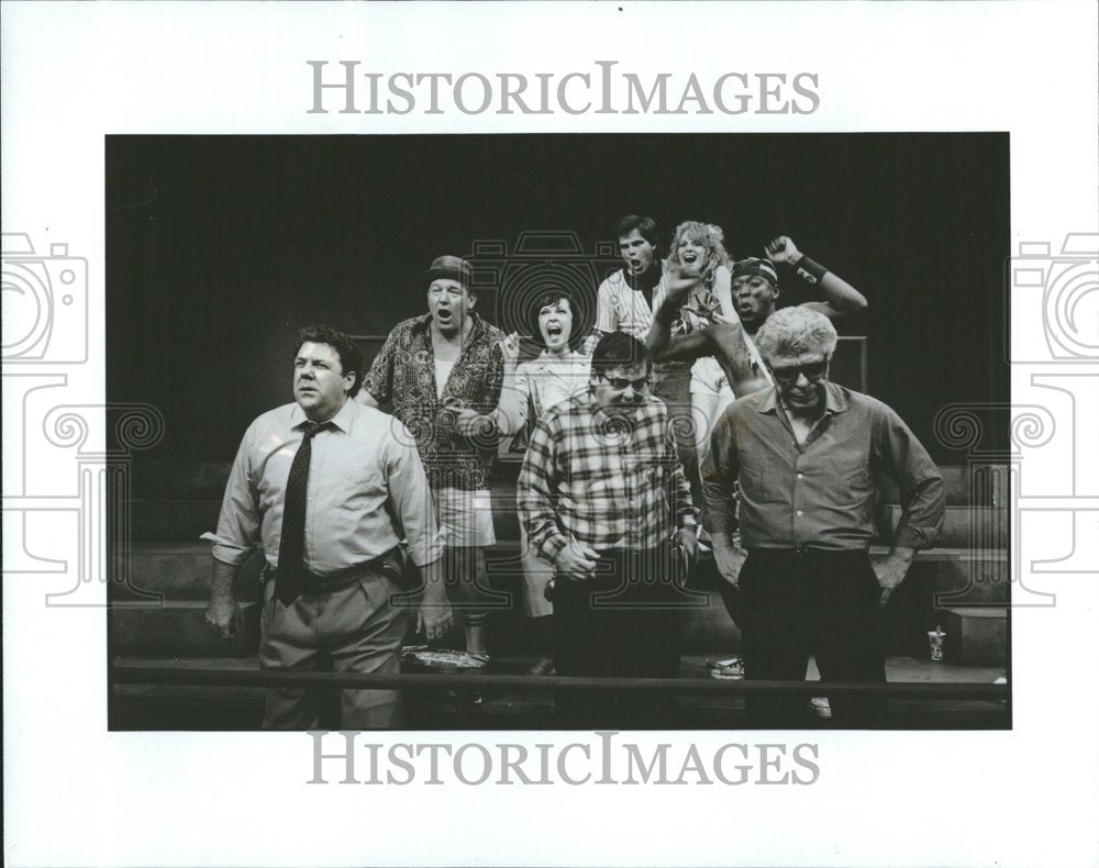 Bleacher Bums George Wendt Ron Dean Joel - Historic Images