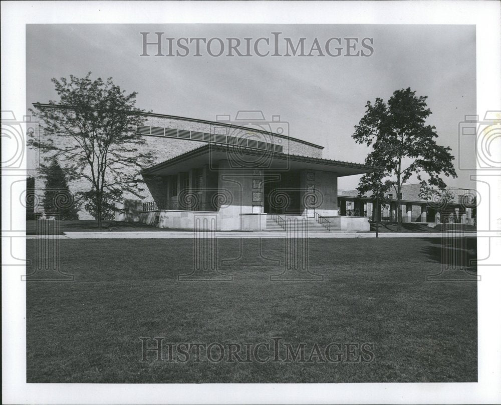 1958 Morequ Hall Fine Arts St Mary NBC - Historic Images