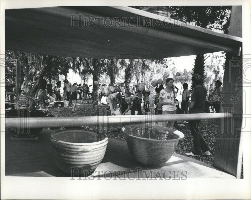 1972 Outdoor Summertime Festival Circus - Historic Images