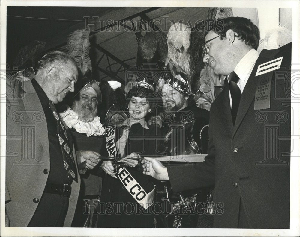 1977 Fair Ceremonies Palmetto - Historic Images