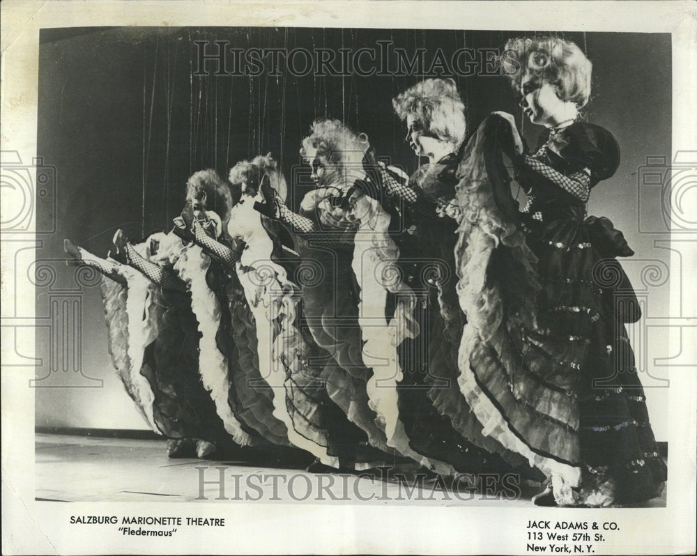 Salzburg Marionette Theatre Fledermaus - Historic Images