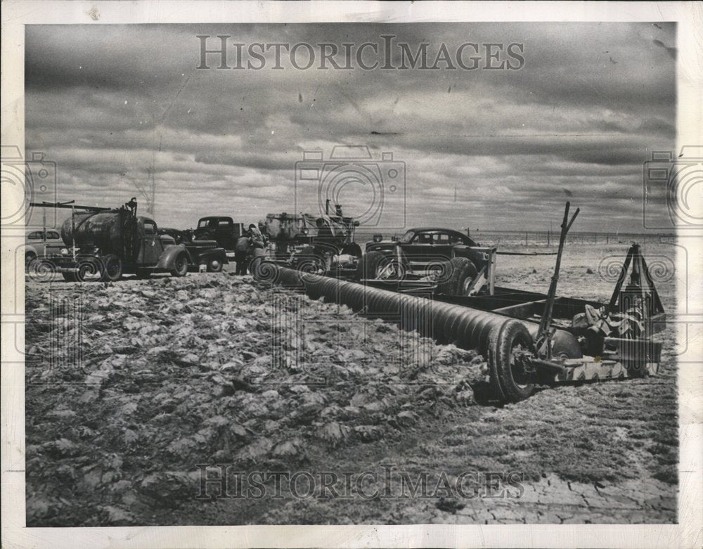 1947 Plow Plough Tool Initial Cultivation - Historic Images