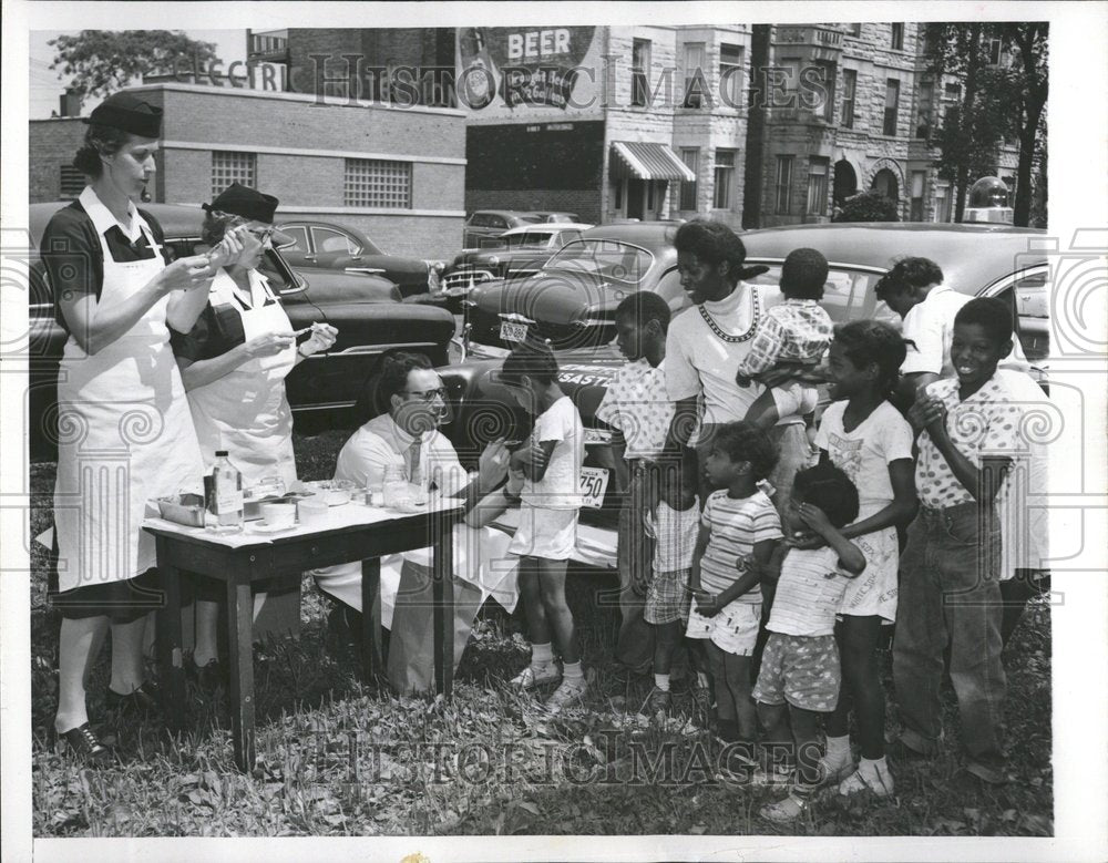 1956  Chicago Board of Health Dr. Erwin Kle - Historic Images