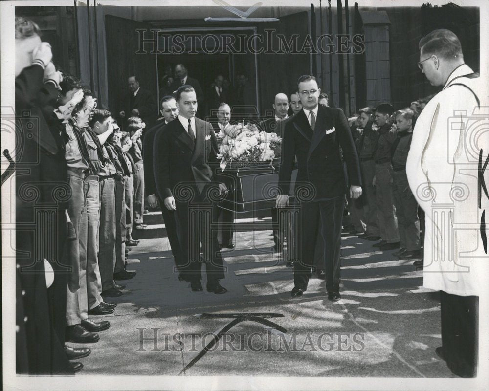 1946 Frank Cody&#39;s Funeral, Detroit Council - Historic Images