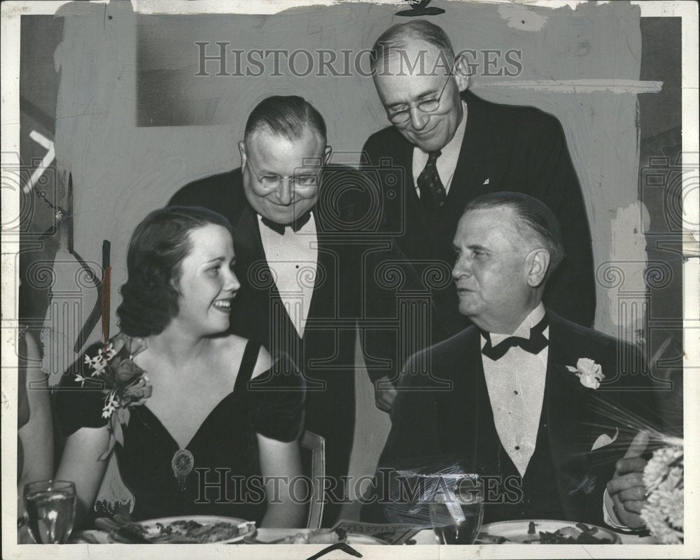 1938 Frances Cody Herman Browe Burton Barns - Historic Images