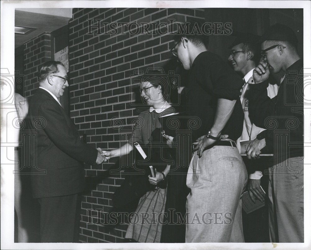 1956 Albert Cobo Tour Republican Dinner - Historic Images