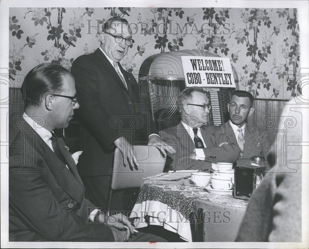 1956 Albert Cobo American politician talk - Historic Images