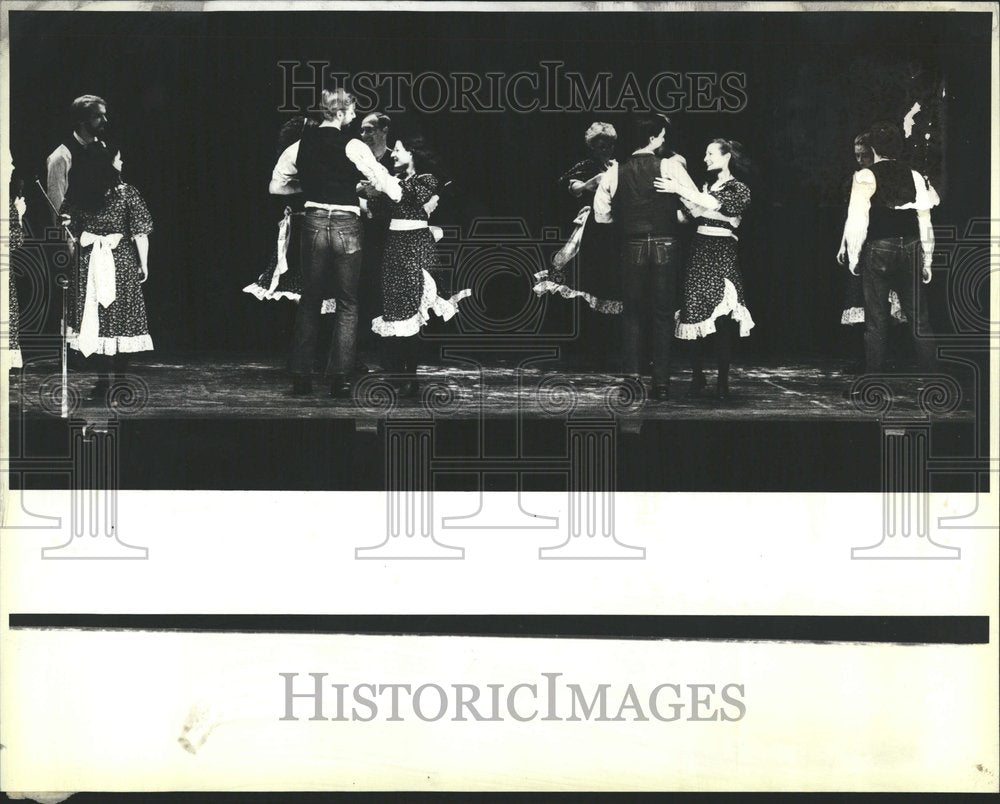 1983 Hartland Dancers Vicki Moss Clogging - Historic Images