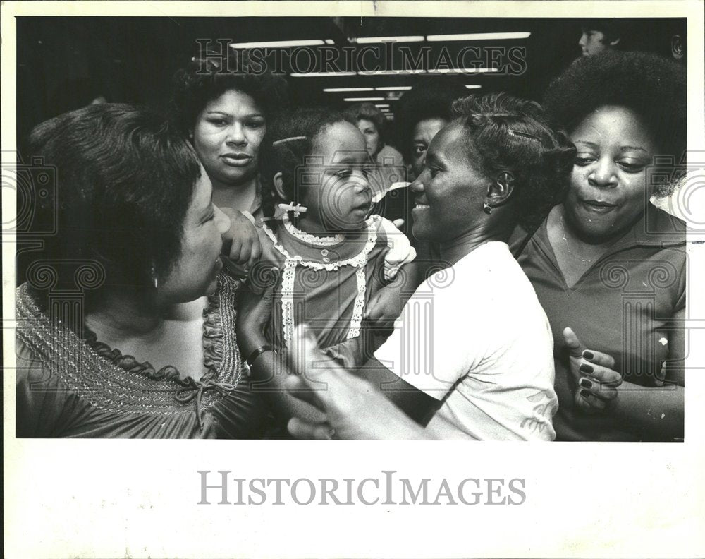 1982 Chislaine Miracle Haiti Refugee In USA - Historic Images