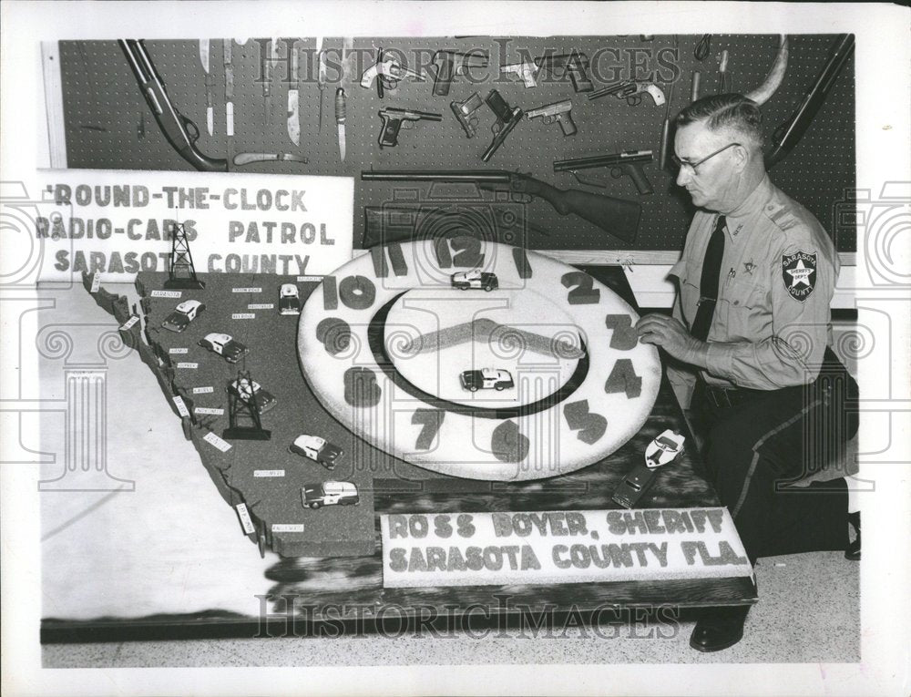 1958 Ross Boyer Sheriff Sarasota Country - Historic Images