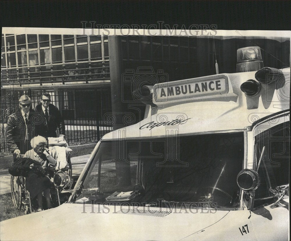 1971 Jewish Home For The Aged Press Photo - Historic Images