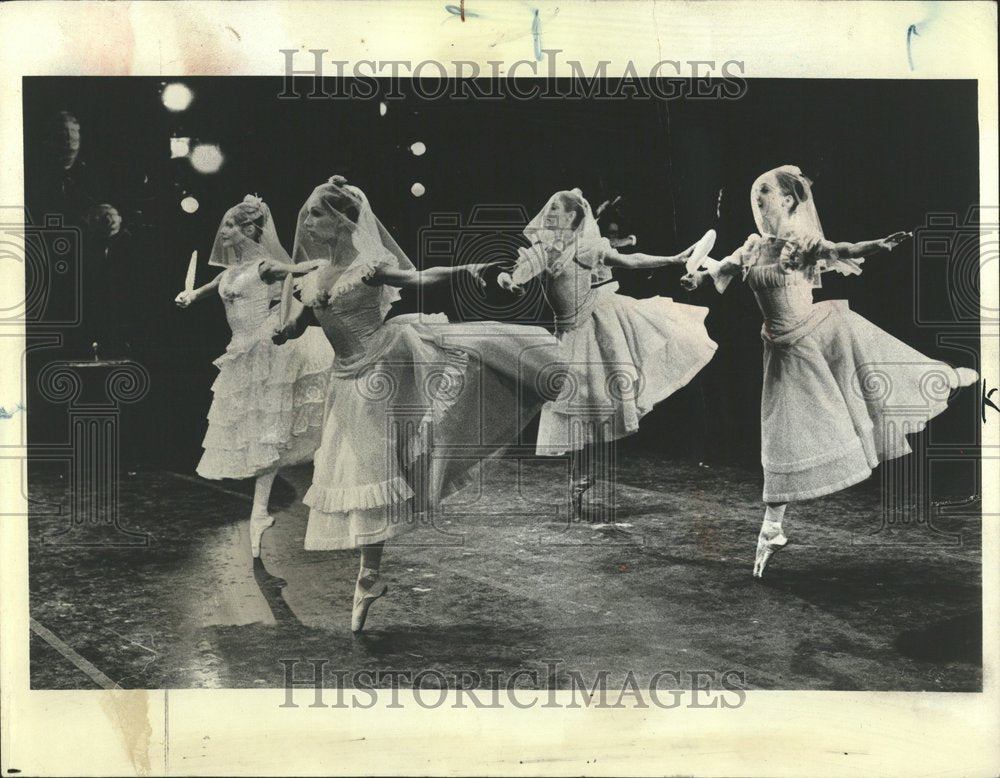 1976 City Joffers  Dancers Cat Walk Ballet - Historic Images