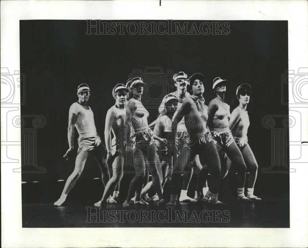 1984 Joel Hall Dancers Press Photo - Historic Images