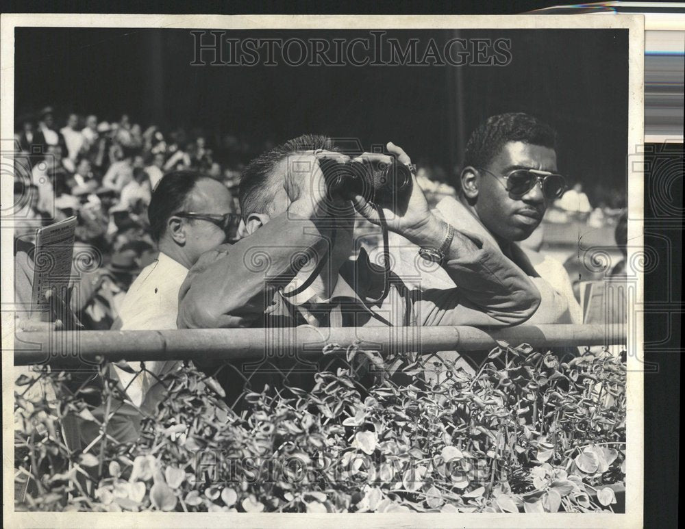 1955 Hawthorne Race Track Press Photo - Historic Images