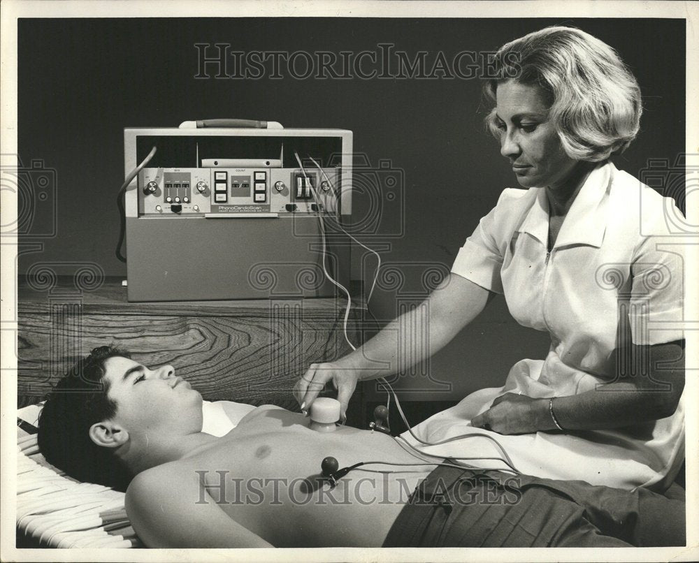 1966 &quot;PhonoCardioScan&quot; Heart Sound Machine - Historic Images