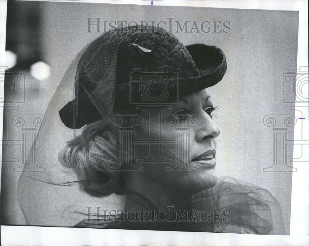 1975 Hats Designer Milliner Jack McConnell Press Photo - Historic Images