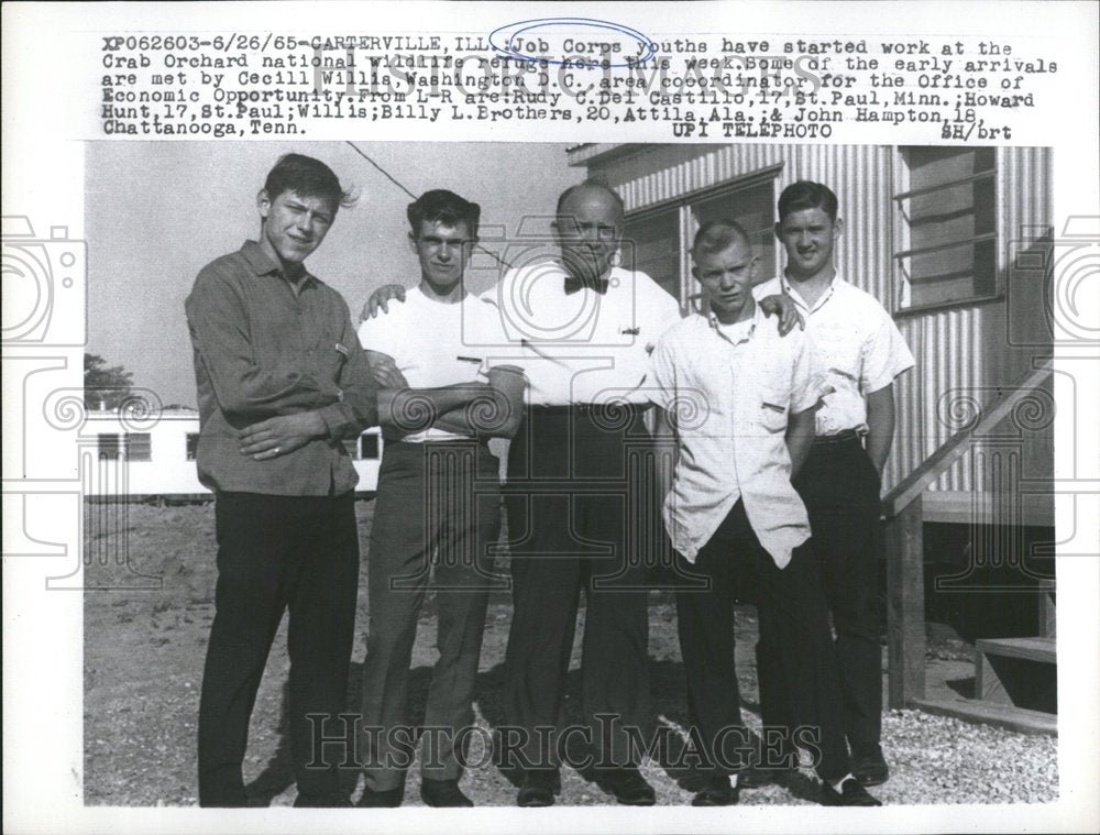 1965 Job Crops Youths Crab Orchard Wildlife - Historic Images