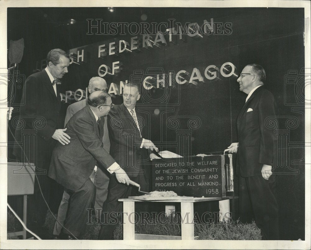 1958 Jewish Federation Building Dedication - Historic Images