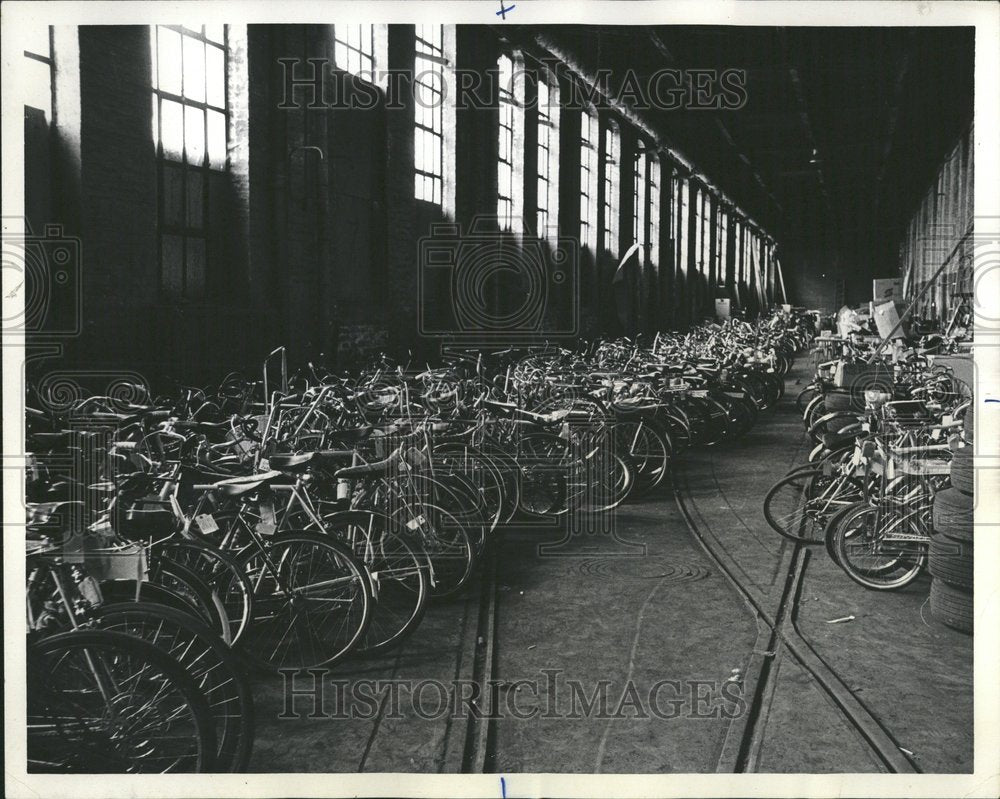 1975 Police Auction Off Unclaimed Bicycles - Historic Images