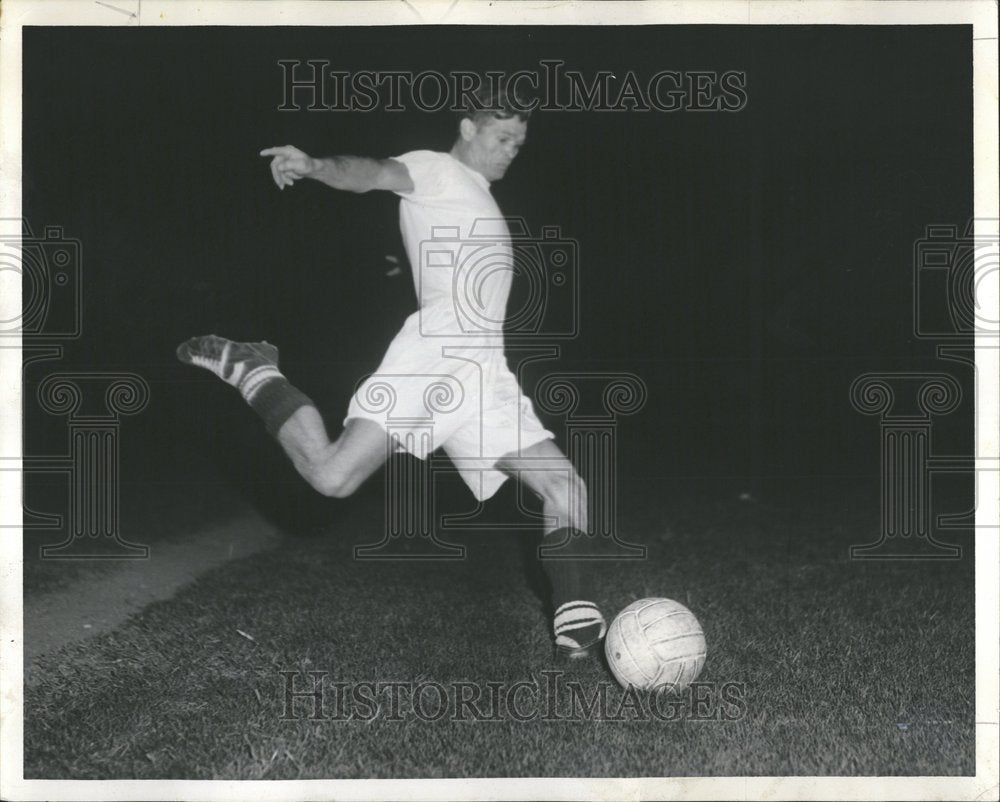 1961 Joe Gryzik Eagles Chicago Stuttgart - Historic Images