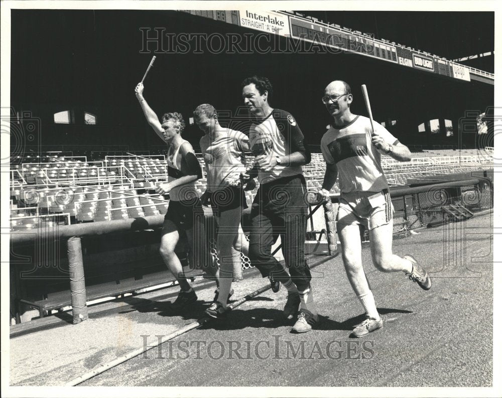 1986 Sprinting American Baseball Wrigley - Historic Images