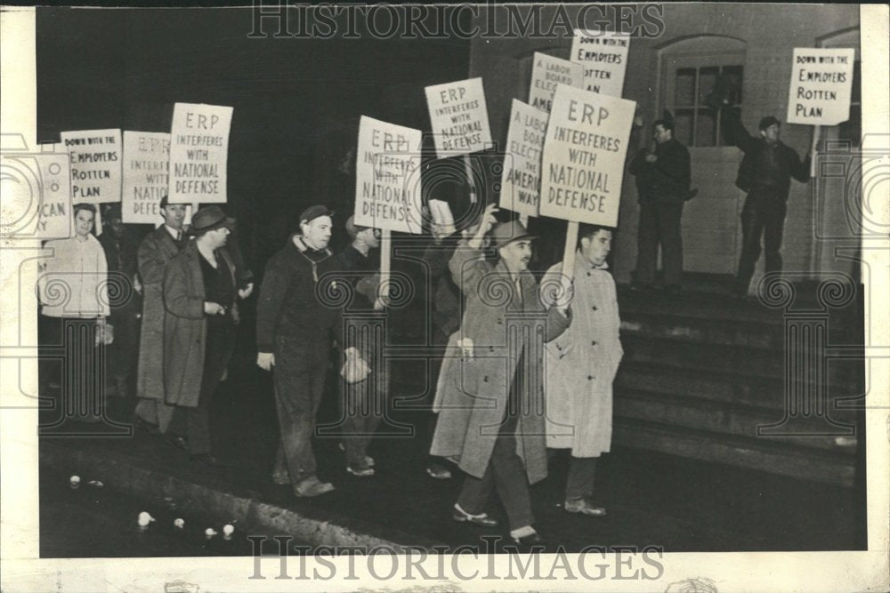 1941 Bethlehem Steel Corporation CIO Police - Historic Images