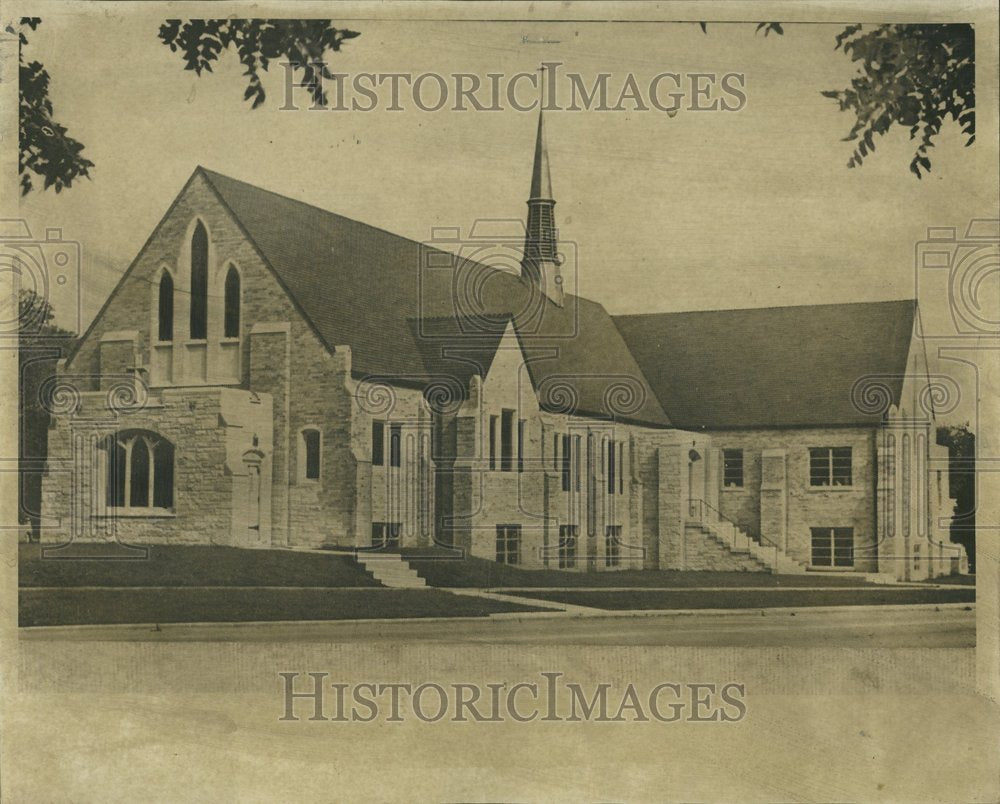 1954 Louis Goebel Trinity Community Church - Historic Images