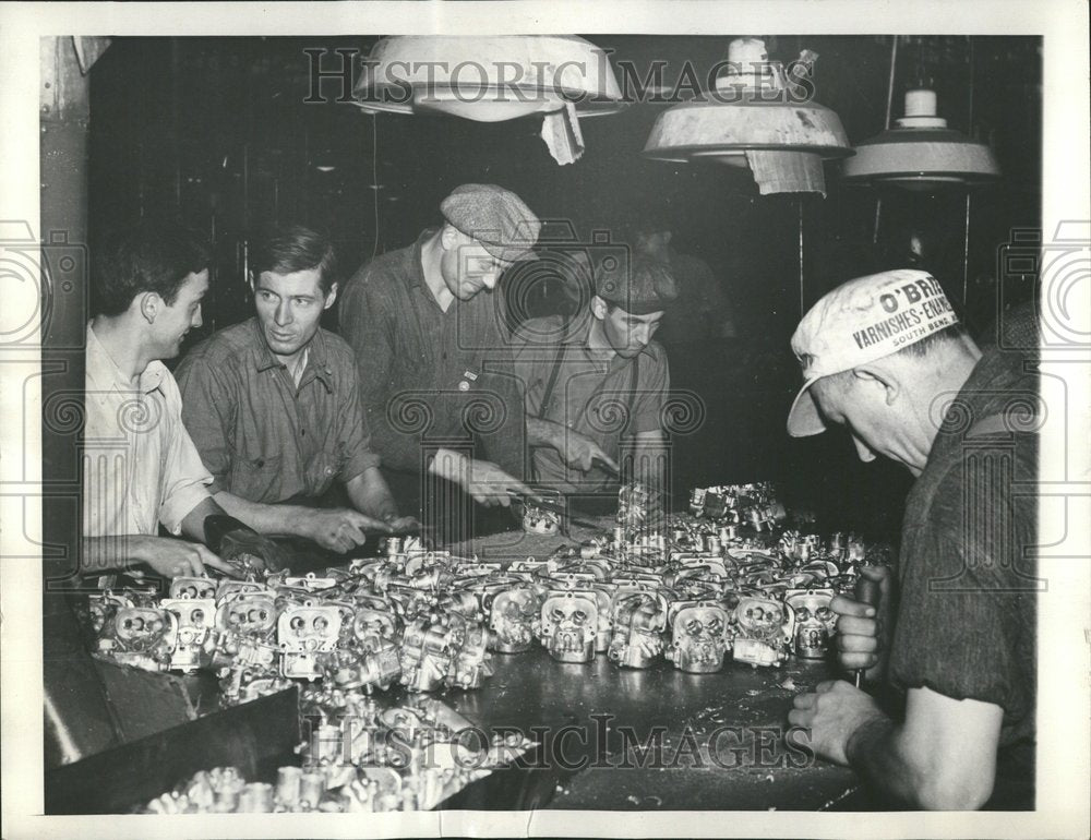 1936 Bendix Products Corp Workers Strike - Historic Images