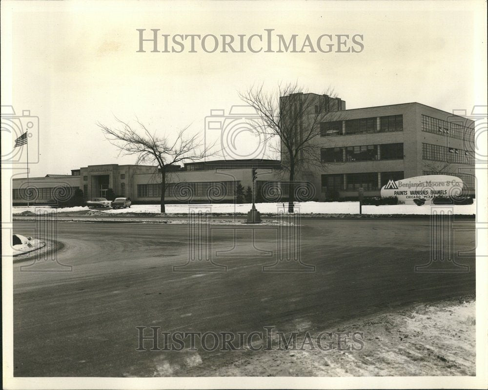 1959 Exterior view of Benjamin Moore &amp; Co. - Historic Images