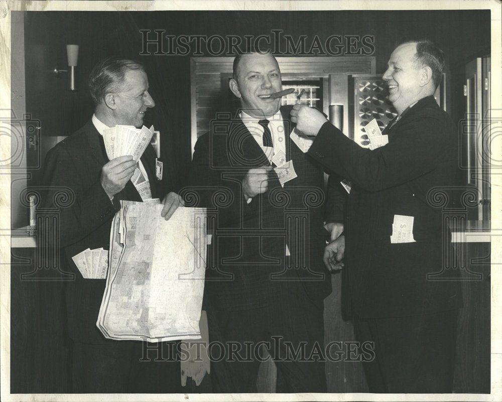 1962 Jack Gillis, O.L. Cook &amp; Robert Franch - Historic Images