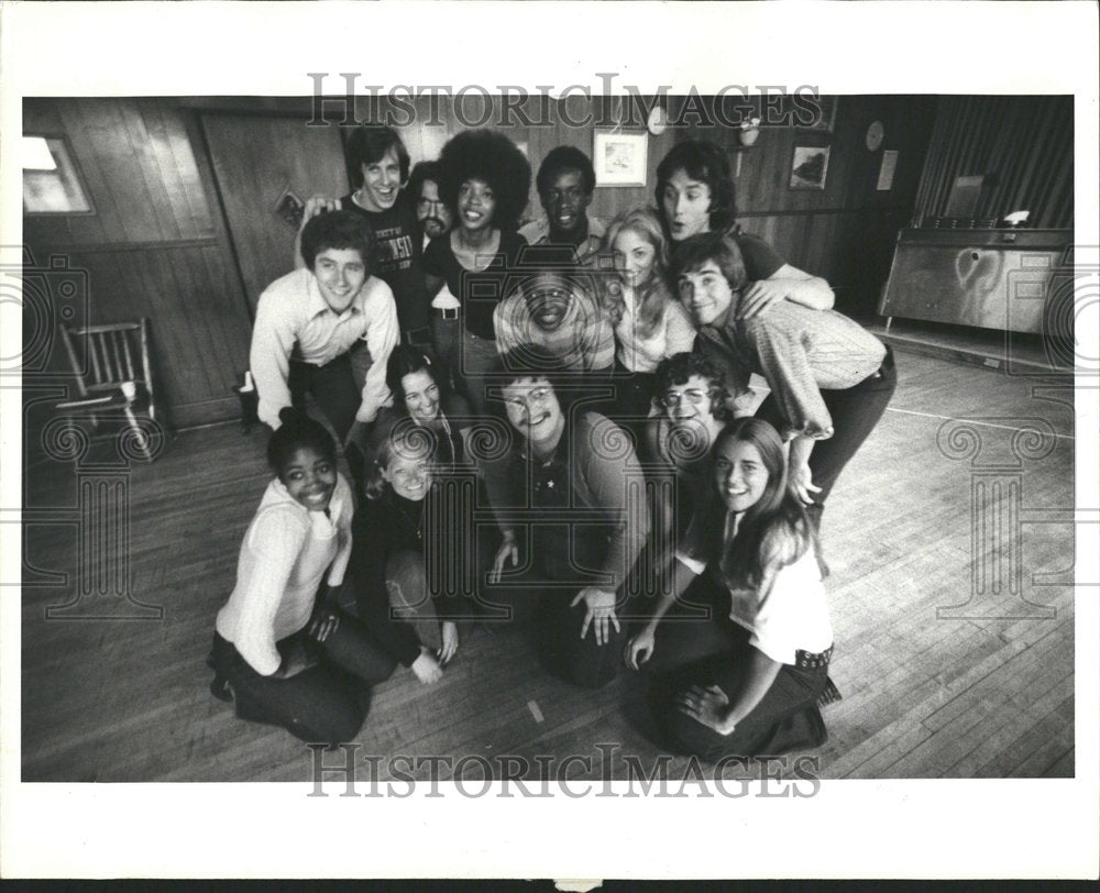 1972 Close Caption of Godspell cast &amp; alt. - Historic Images