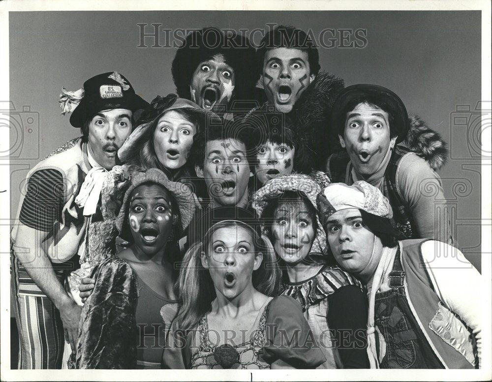 1978 Cast Of Drury Lane East&#39;s &quot;Godspell&quot; - Historic Images