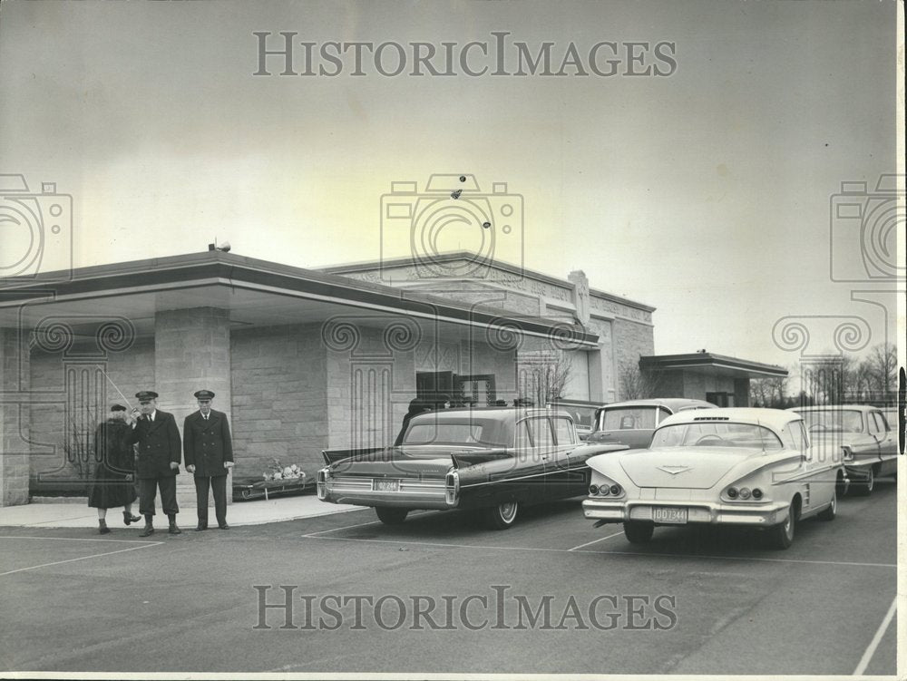 1964 Chapel  bldg houses 7 diffrent chapel - Historic Images