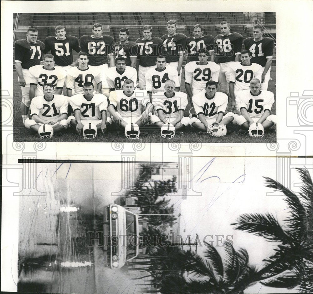 1965 Augustana College Football Squad 21 - Historic Images
